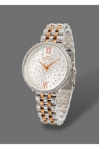 Belmond Orijinal 2 Yıl Garantili 3 Atm Su Geçirmez Çelik Kordon Kadın Kol Saati