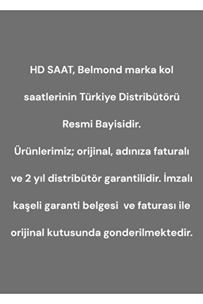 Belmond 3 Atm Waterproof Steel Cord Women's Wristwatch