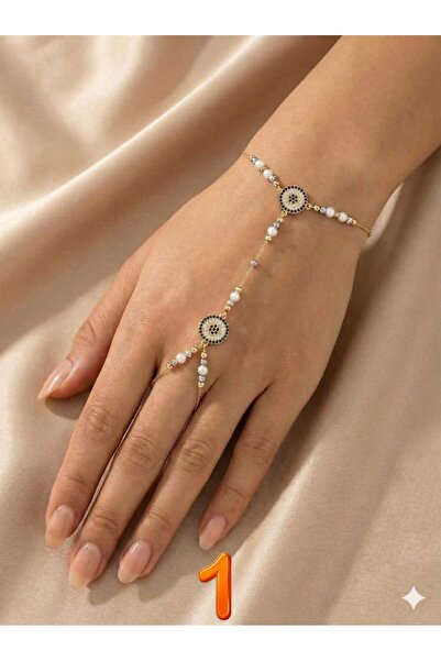 Papatya Silver 925 Ayar Gümüş Nazarlı Şahmeran.rose.gold.rodaj