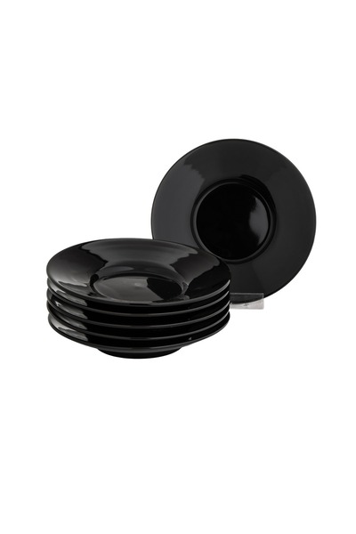 HIC Porcelain Dessert Plates Set 6 Piece