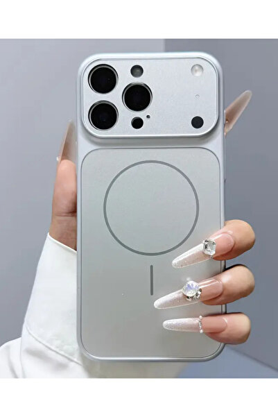 Rivor Apple iPhone 16 Pro Max Uyumlu Kılıf 17 Pro Max Görünümlü Tasarım MagSa...