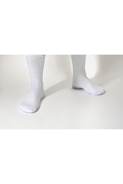OneDay White Cotton Socks – 3 Pairs, Comfortable and Practical Unisex