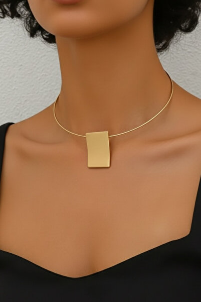 Sevilgülgünfinecrafts ALTIN KAPLAMA CHOKER KOLYE