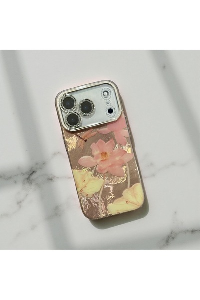 HYPERSOFT غطاء حماية فضي ثلاثي الأبعاد متوافق مع هاتف Iphone 14 Pro (6.1 بوصة...