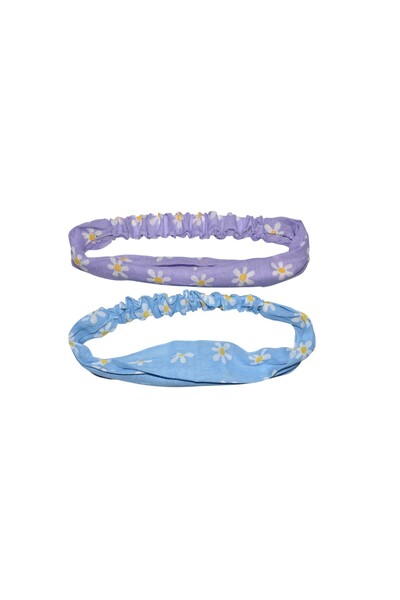 artıbir bodrum Bandană cu parașuta cu model de margarete - elastică