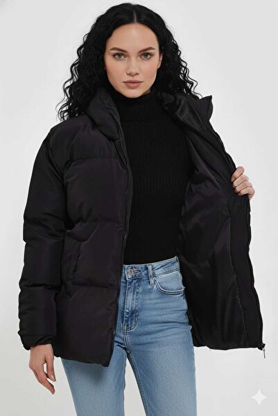 MontClup Women's Puffer Jacket Hooded