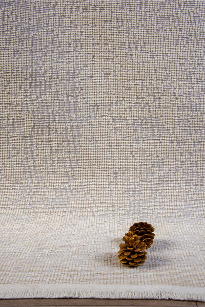 Santiva Home Beyaz Krem Şönil Kilim Salon Oturma Çocuk Odası Hasır Sisal Yoll...