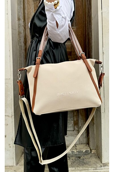ÇANTAM GELSİN Justpolo Women's 6 Compartment Postman & Shoulder Bag