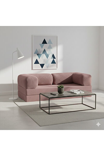 DECHOME Mininest 160×80 İKİ Kişilik Koltuk | Yatak Olabilen Tasarım | Çıkarılabilir ve Yıkanabilir Kılıf