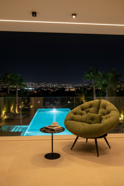 Berta Concept Gerd Tekli Berjer Koltuk – Modern Tasarım, Konforlu Oturum & Yeşil Premium Döşeme