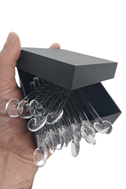 oftenadmire 15 Pieces of Coffee, Tea Spoons, Seasoning Sugar, Gift, 11cm with Box for Home Office Workplace Use