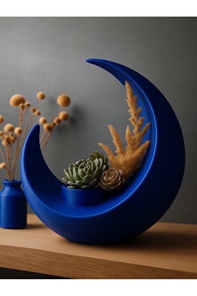 İB GLOBAL Декоративна саксия за цветя - ваза 19,5 см x 20 см ГОЛЯМА 3D печат