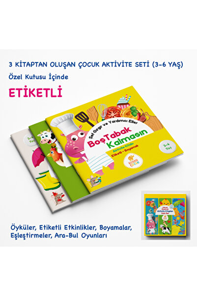 Çocuk Aktivite Kitabı 3-6 Yaş)