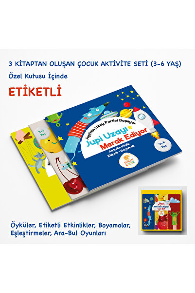 Çocuk Aktivite Kitabı (3-6 Yaş)