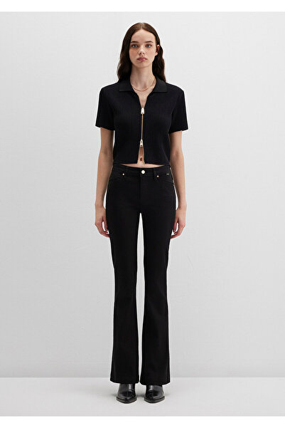 Mavi Sydney Gold Premium Deep Black Jean Pants 1081191053