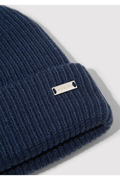 Mavi Schwarzer Marineblauer Baskenmütze 0912001-70804