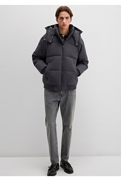 Mavi Hooded Anthracite Jacket Oversized / Wide Cut 0110553-88170