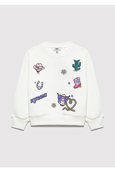 Mavi Світшот з принтом Куромі, екрю 7S10186-70057