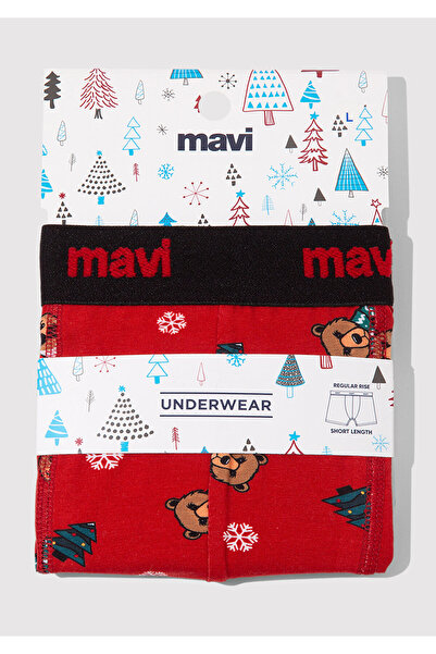 Mavi New Year's Themed Printed Boxer 0912135-32421