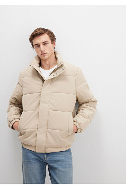 Mavi Mock Neck Beige Puffer Jacket 0110470-86559