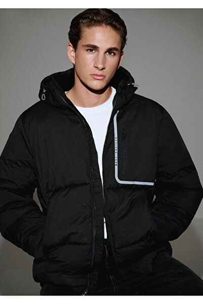 Mavi Αδιάβροχο K με κουκούλα Μαύρο Παλτό 0110463-900