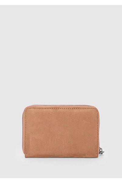 Mavi Faux Suede Brown Wallet 1913333-70280