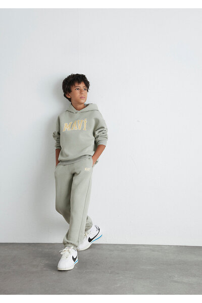 Mavi Λογότυπο με τύπωμα Πράσινο Φούτερ 6010000-70155