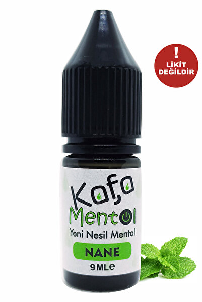 Kafa Mentol Mentol Topu Sıvısı 300 Adet Mentol Damlasi Nane Aromalı 9 Ml