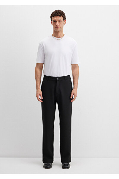 Mavi Black Black Fabric Trousers 0010536-900