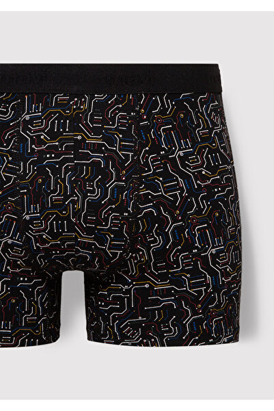 Mavi 3τμχ με τύπωμα Μαύρο Μπόξερ 0912208-900