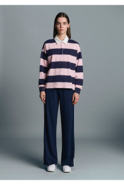 Mavi Μπλουζάκι πόλο με χρωματιστό μπλοκ Loose Fit / Χαλαρή Άνετη Κοπή 1613835-91459