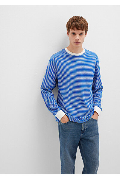 Mavi Ριγέ μπλουζάκι Loose Fit / Χαλαρή Άνετη Εφαρμογή 0613038-81330