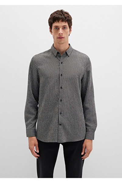 Mavi Ανδρικό πουκάμισο Anthracite M0211669-90902