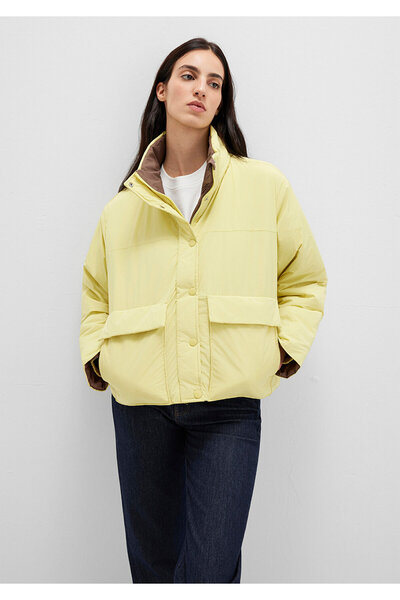 Mavi Water Repellent D Mock Neck Yellow Jacket Loose Fit / Relaxed Fit 1110618-71287