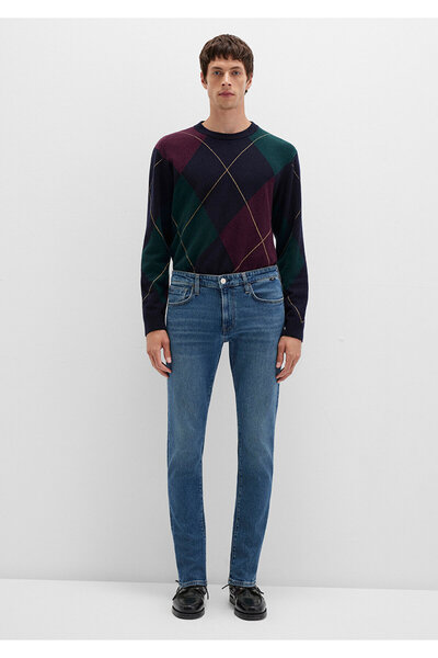 Mavi Pantaloni James Classic Denim Indigo Mavisi Puslu 0042487697