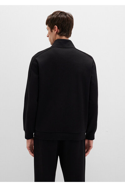 Mavi Zippered Black Interlock Sweatshirt 0S10381-900