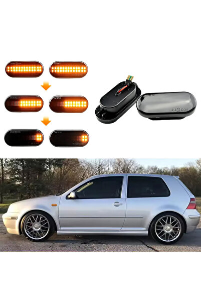 RADUS Dynamic turn signal set for Golf 3 4 MK3 Jetta MK4 Passat 3B Polo 6N 9N Bora Sharan Ford tuning