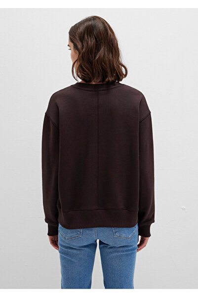 Mavi Crew Neck Brown Sweatshirt 1S10390-70240