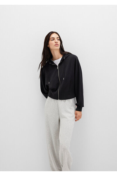 Mavi Zippered Black Sweatshirt 1S10440-900