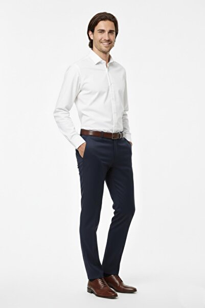 Günce Чоловічі класичні брюки з тканини лікра BGL-ST02205