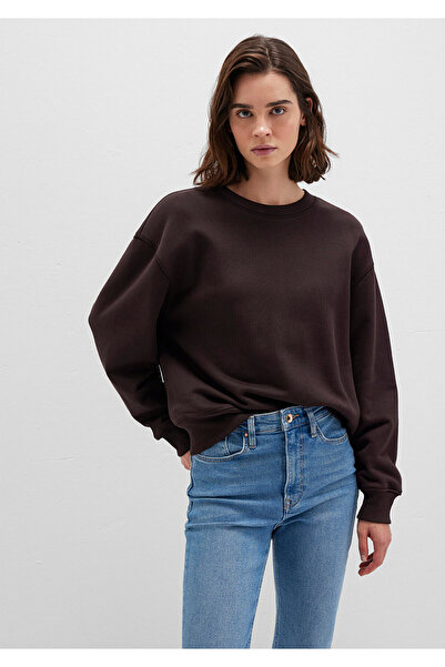Mavi Crew Neck Brown Sweatshirt 1S10390-70240