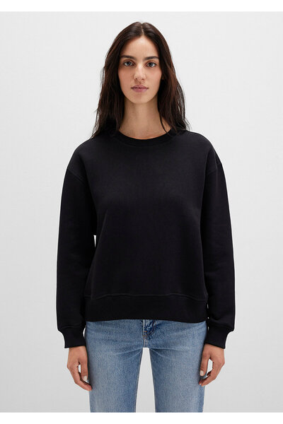 Mavi Crew Neck Black Sweatshirt 1S10390-900
