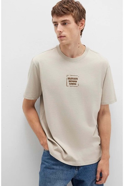 Mavi 0612837 με τύπωμα με τύπωμα T-shirt Ανδρικό T-Shirt ΜΠΕΖ