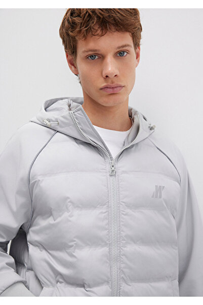 Mavi Water Repellent Pro Logo Reflector Detailed Gray Jacket 0110559-70075