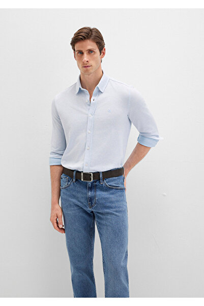 Mavi Cămașă texturată slim fit / Dar croială 0211664-90900