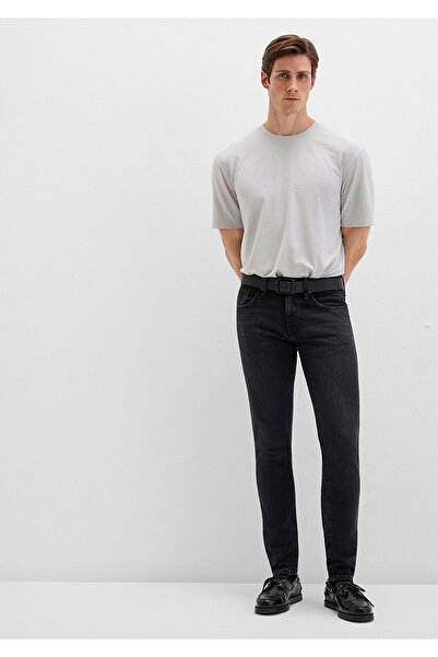 Mavi Παντελόνι James Classic Denim Σκούρο Ανθρακί Καπνός 0042490647