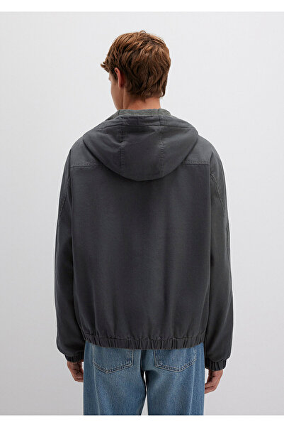 Mavi Μπουφάν με κουκούλα χακί Loose Fit / Χαλαρή Άνετη Κοπή 0110398-86764