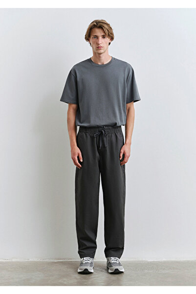 Mavi Anthracite Trousers with Stitching Detail 0010477-80106