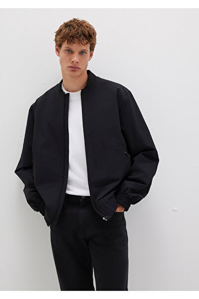 Mavi Μαύρο ανδρικό μπουφάν M0110533-71379