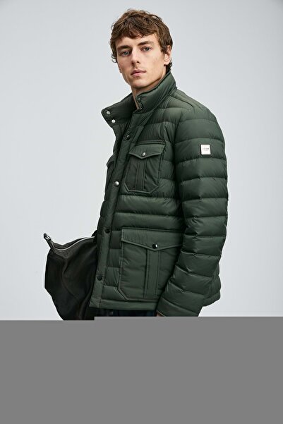 Lufian 112120242 Daniel Kaz down Jacket Men's Coat Khaki